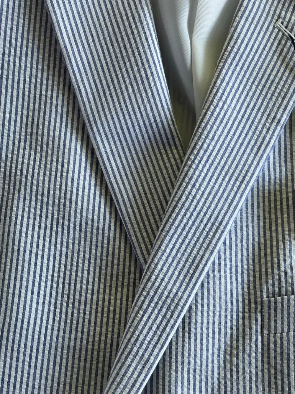 Mens Seersucker Sport Coat